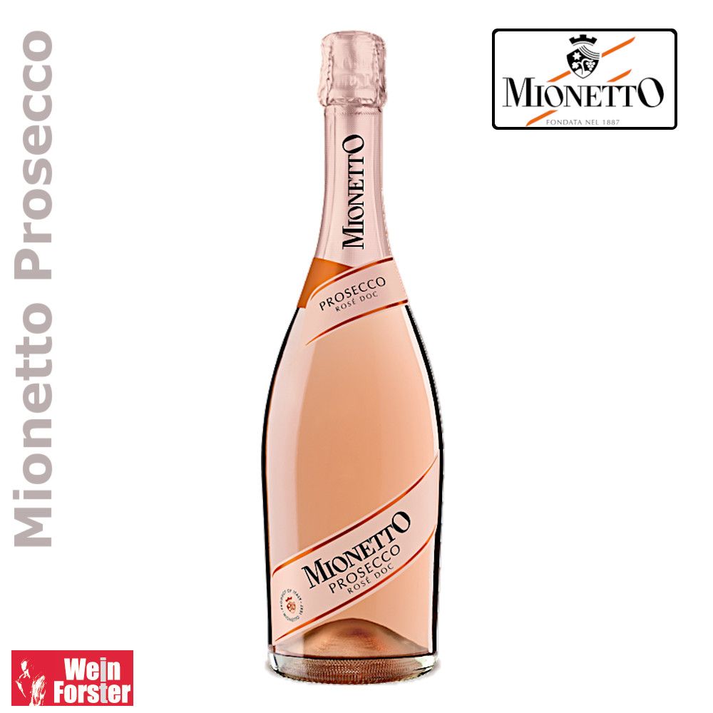 Mionetto Prosecco Rosé DOC Millesimato extra dry